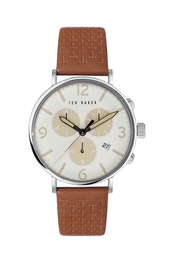 Ted Baker Ura Ted Baker moška, rjava barva, BKPBAS202