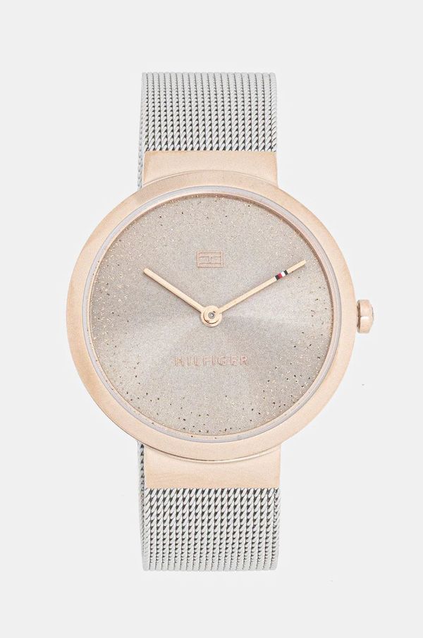 Tommy Hilfiger Ura Tommy Hilfiger ženska, srebrna barva, 1782467