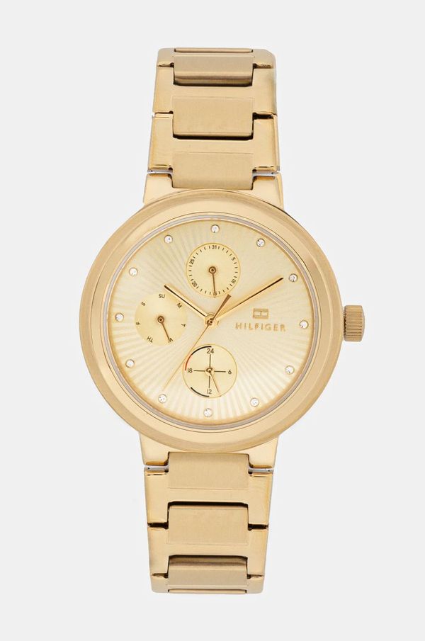 Tommy Hilfiger Ura Tommy Hilfiger ženska, zlata barva, 1782536