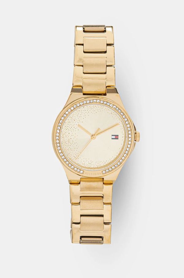 Tommy Hilfiger Ura Tommy Hilfiger ženska, zlata barva, 1782642