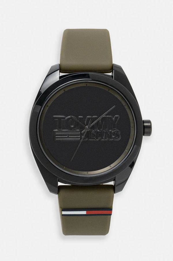 Tommy Jeans Ura Tommy Jeans moška, zelena barva, 1791930