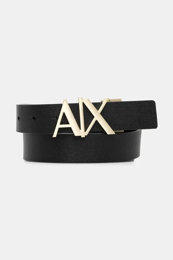 Armani Exchange Usnjen dvostranski pas Armani Exchange