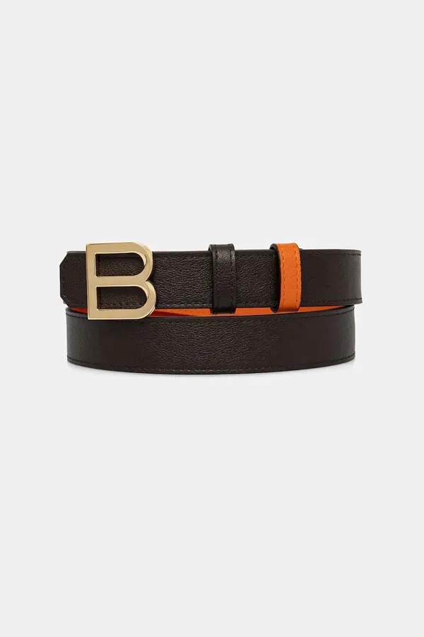 Bally Usnjen dvostranski pas Bally