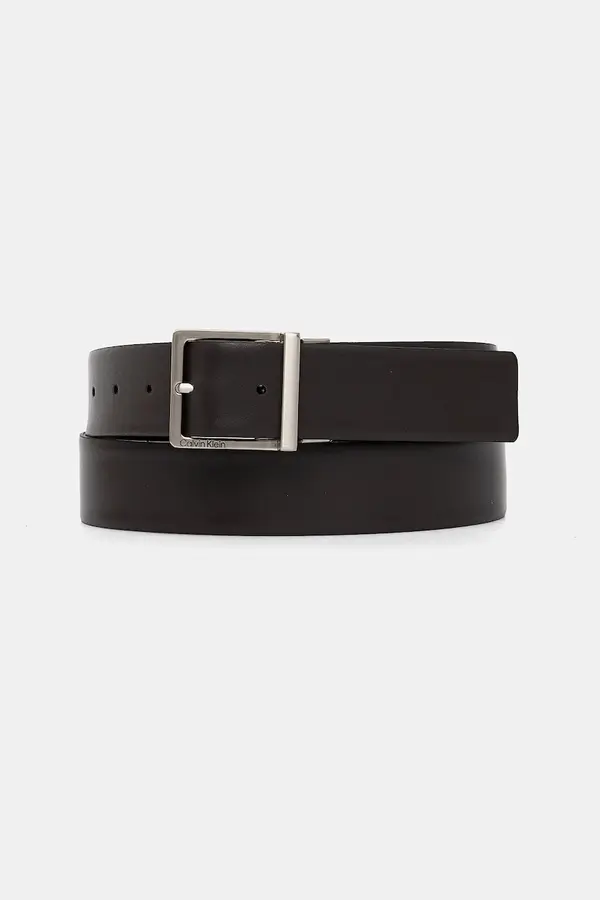 Calvin Klein Usnjen dvostranski pas Calvin Klein