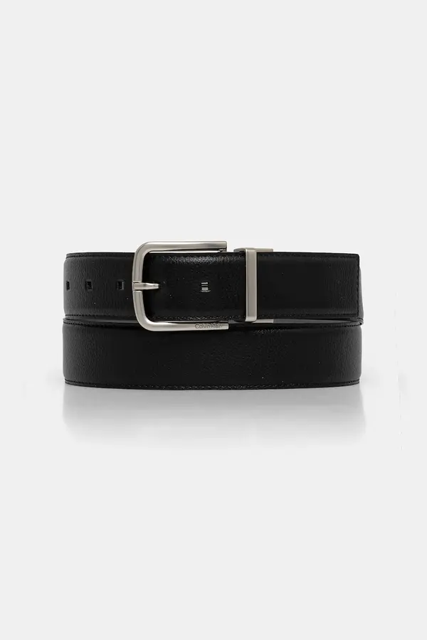Calvin Klein Usnjen dvostranski pas Calvin Klein