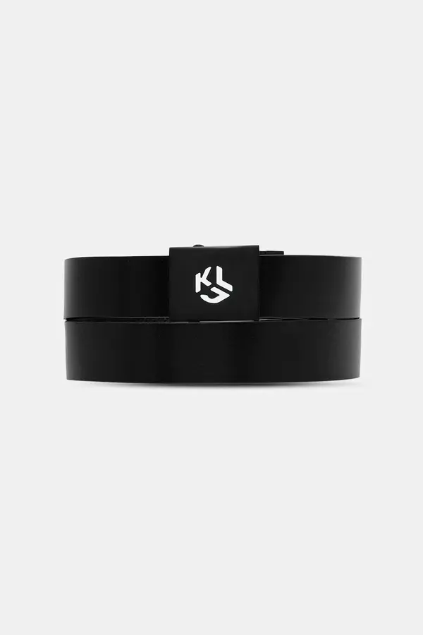 Karl Lagerfeld Jeans Usnjen dvostranski pas Karl Lagerfeld Jeans