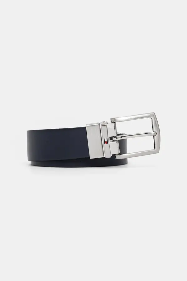 Tommy Hilfiger Usnjen dvostranski pas Tommy Hilfiger