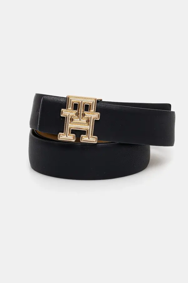 Tommy Hilfiger Usnjen dvostranski pas Tommy Hilfiger