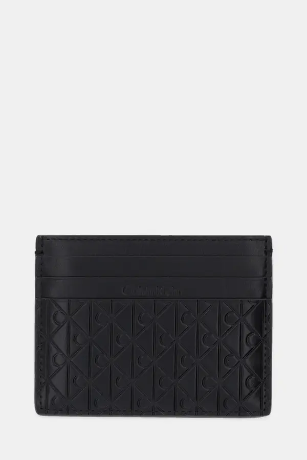 Calvin Klein Usnjen etui za kartice Calvin Klein