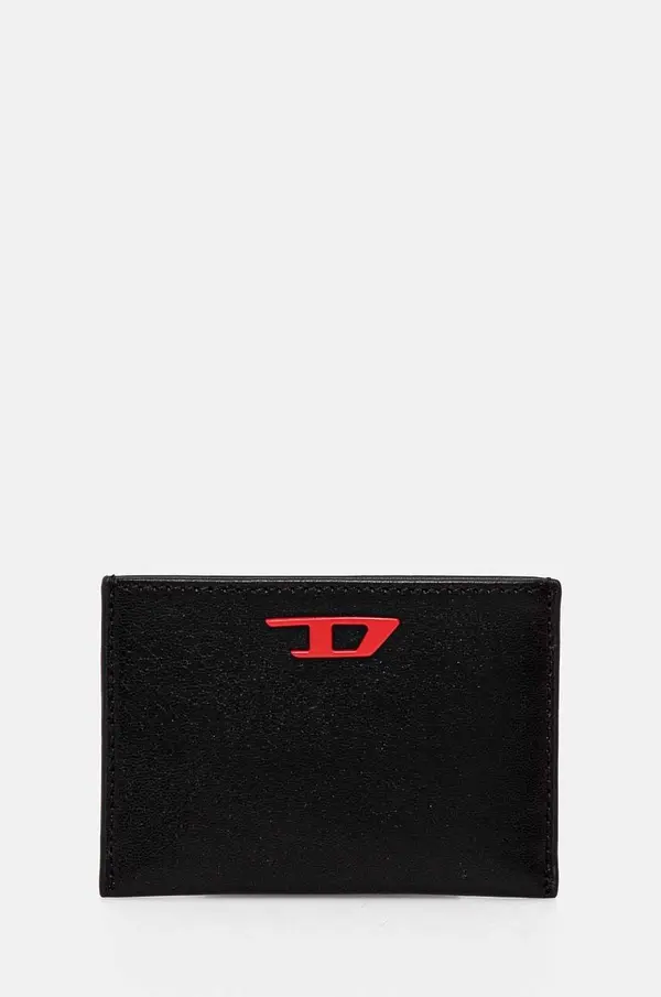 Diesel Usnjen etui za kartice Diesel RAVE CARD CASE