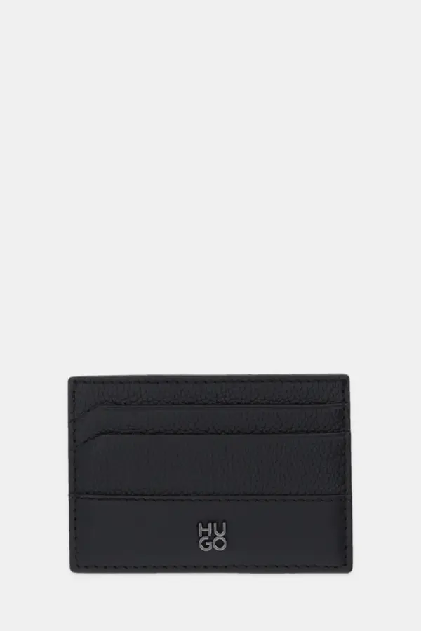 HUGO Usnjen etui za kartice HUGO Quantic_Cardcase