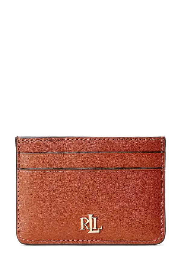 Lauren Ralph Lauren Usnjen etui za kartice Lauren Ralph Lauren