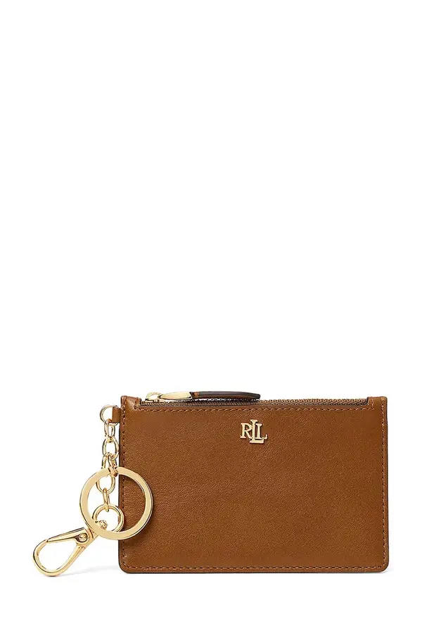 Lauren Ralph Lauren Usnjen etui za kartice Lauren Ralph Lauren