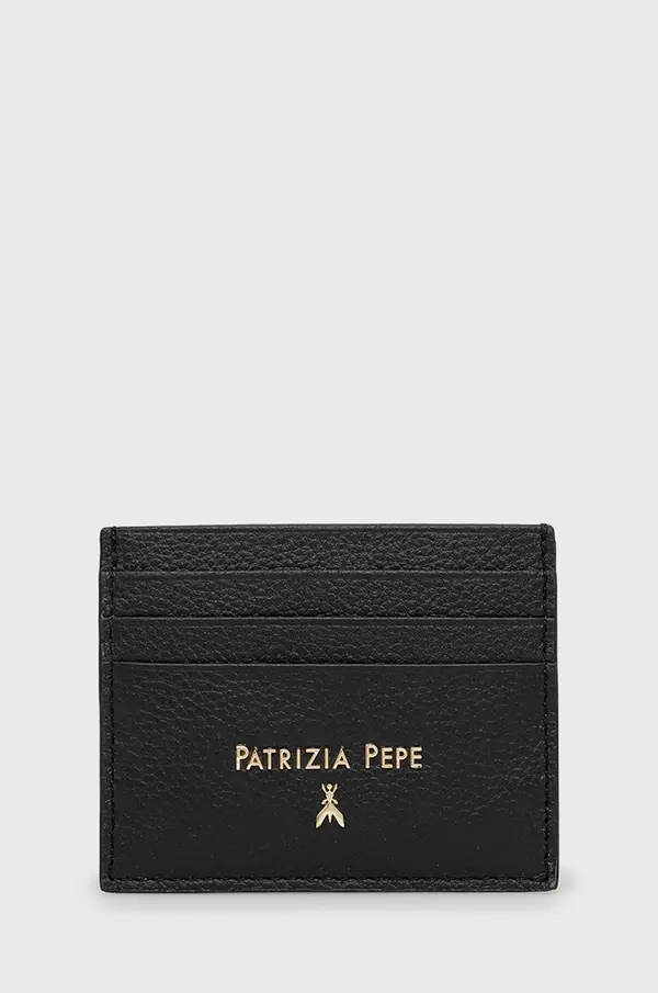 Patrizia Pepe Usnjen etui za kartice Patrizia Pepe