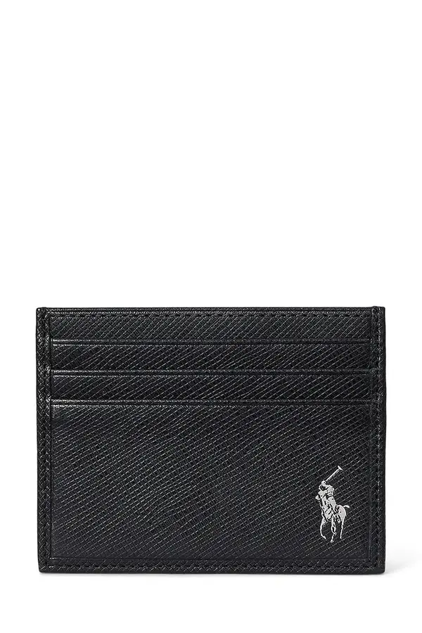 Polo Ralph Lauren Usnjen etui za kartice Polo Ralph Lauren