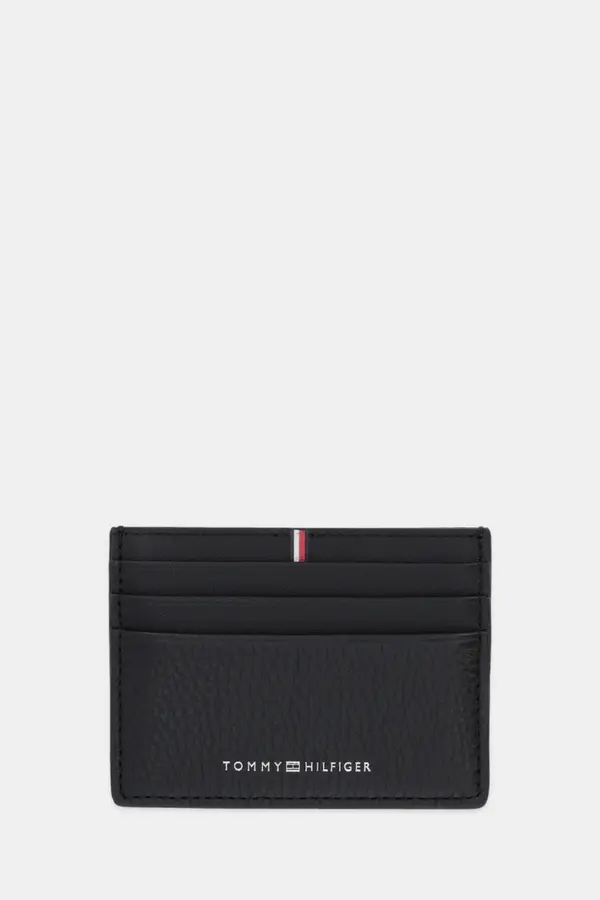 Tommy Hilfiger Usnjen etui za kartice Tommy Hilfiger
