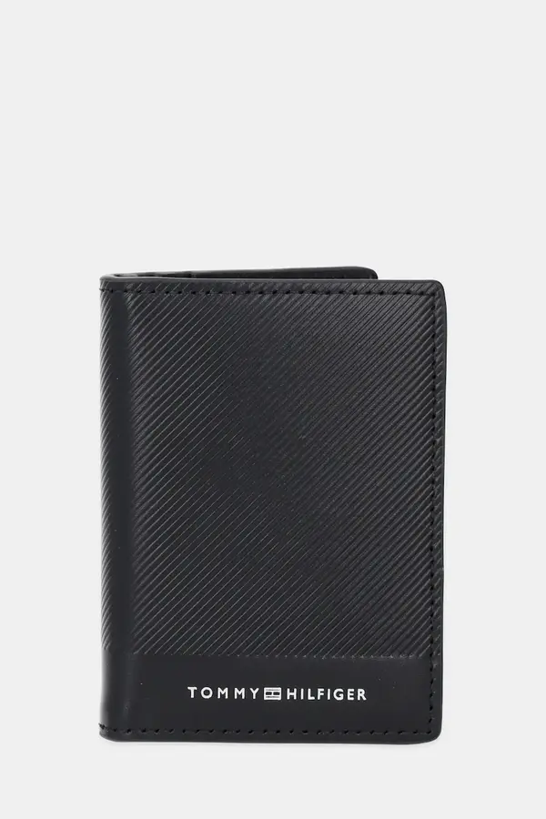Tommy Hilfiger Usnjen etui za kartice Tommy Hilfiger