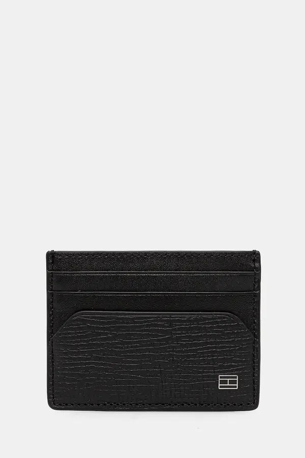 Tommy Hilfiger Usnjen etui za kartice Tommy Hilfiger