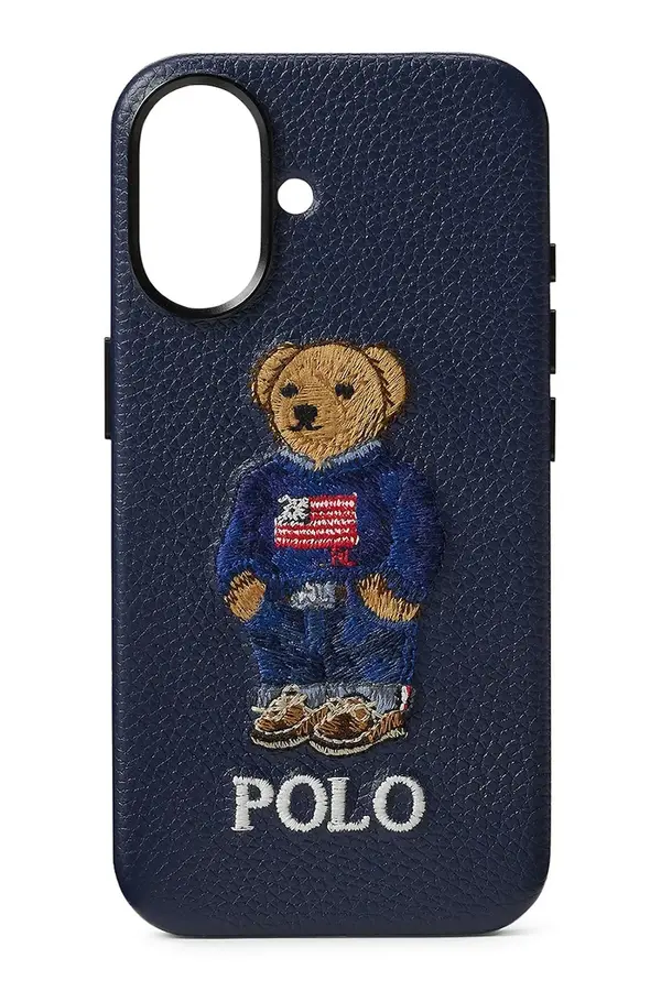 Polo Ralph Lauren Usnjen etui za telefon Polo Ralph Lauren iPhone 16