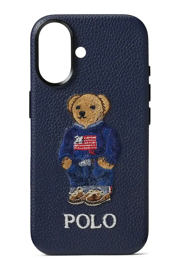 Polo Ralph Lauren Usnjen etui za telefon Polo Ralph Lauren iPhone 17