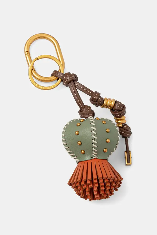 Gianni Chiarini Usnjen obesek za ključe Gianni Chiarini