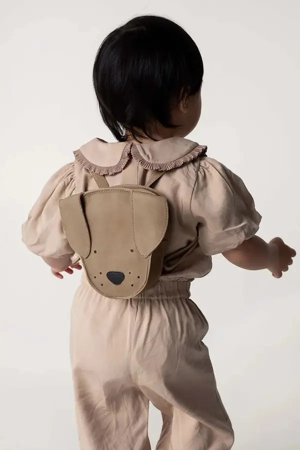Donsje Usnjen otroški nahrbtnik Donsje Kapi Classic Backpack Dog
