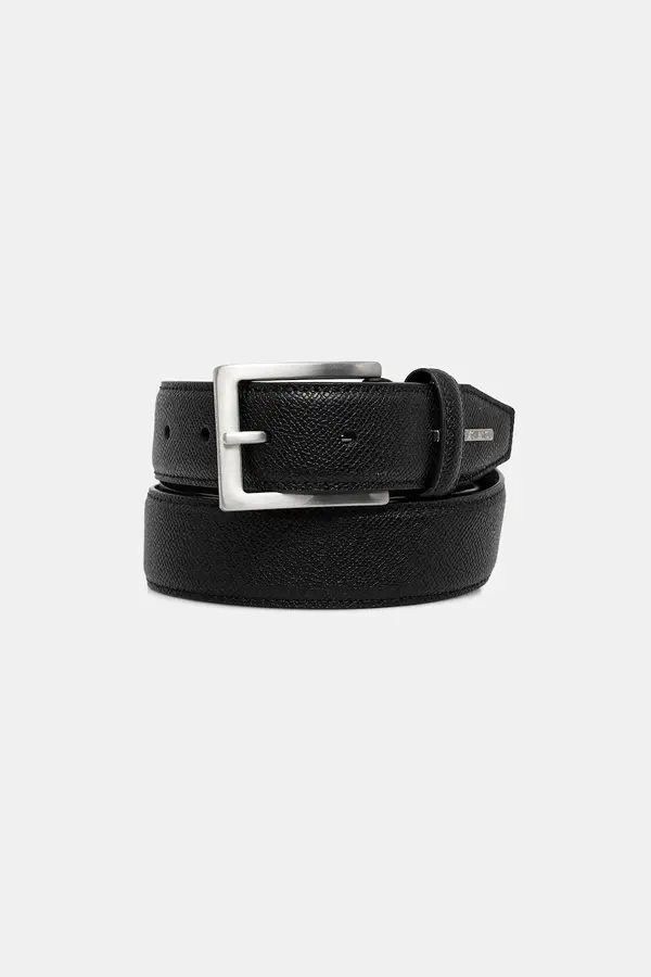 Armani Exchange Usnjen pas Armani Exchange