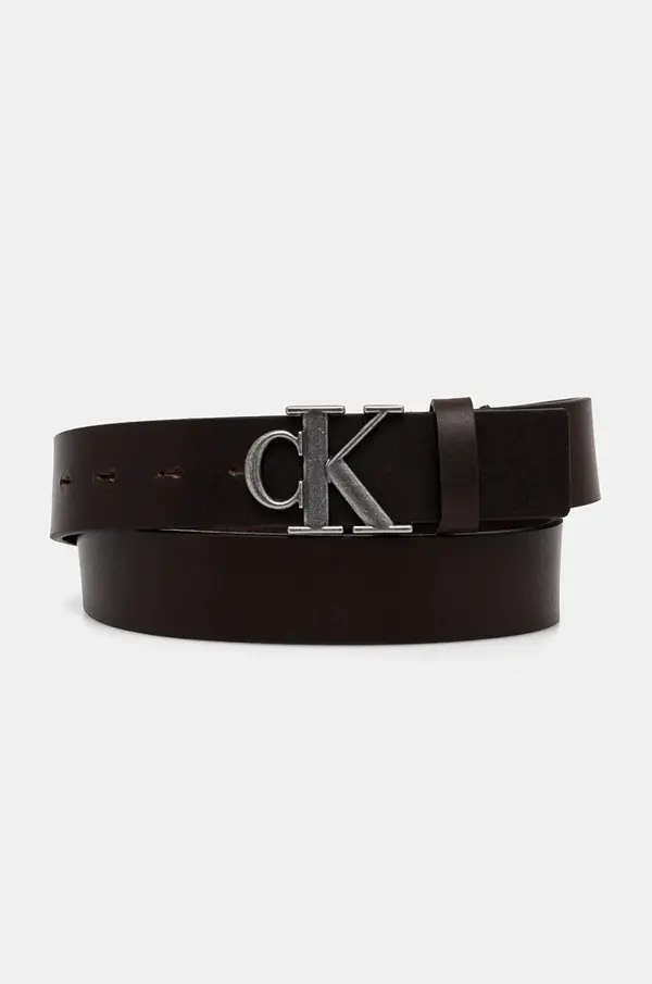 Calvin Klein Jeans Usnjen pas Calvin Klein Jeans
