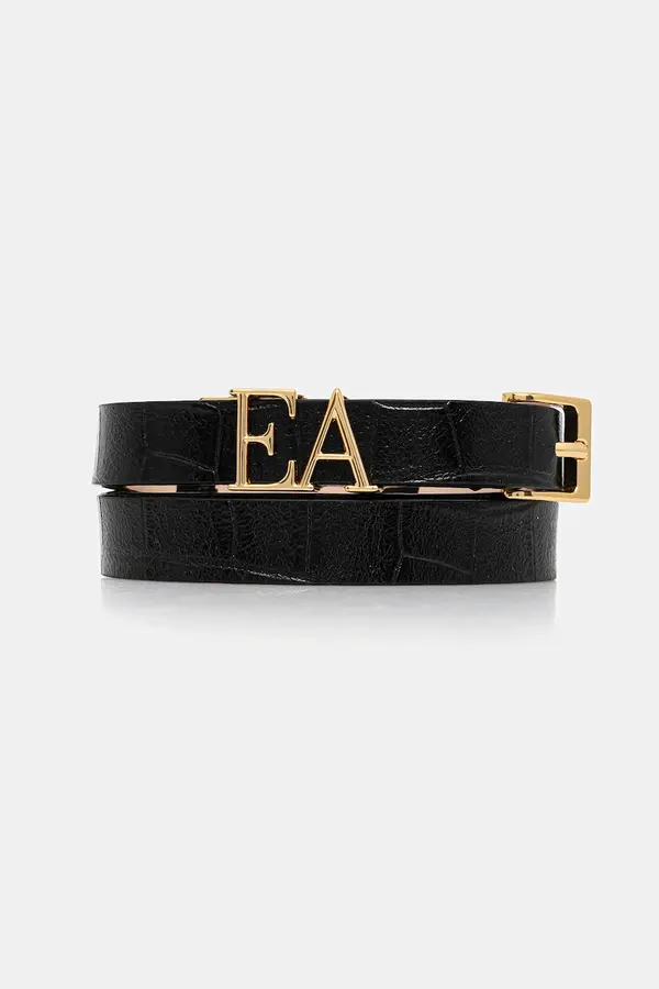 Emporio Armani Usnjen pas Emporio Armani