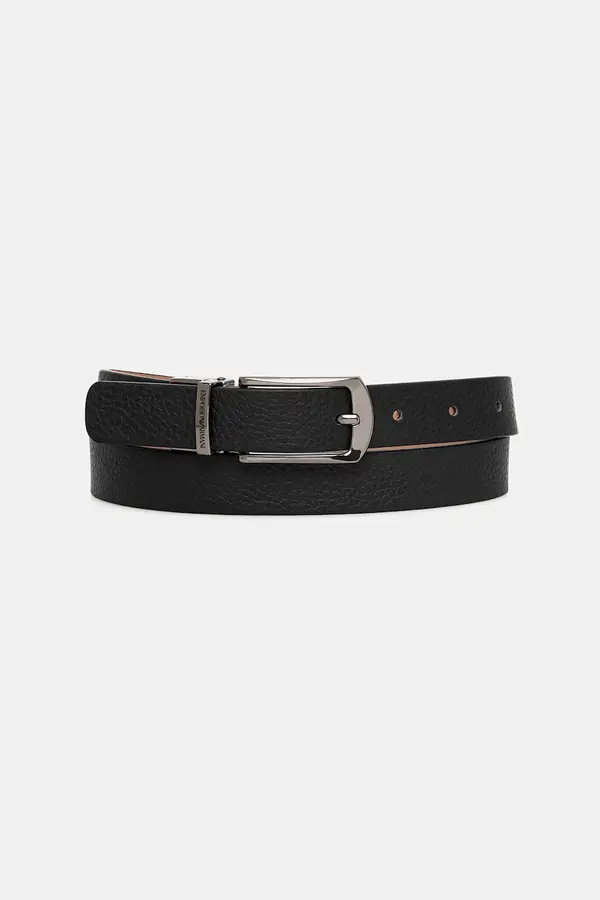 Emporio Armani Usnjen pas Emporio Armani