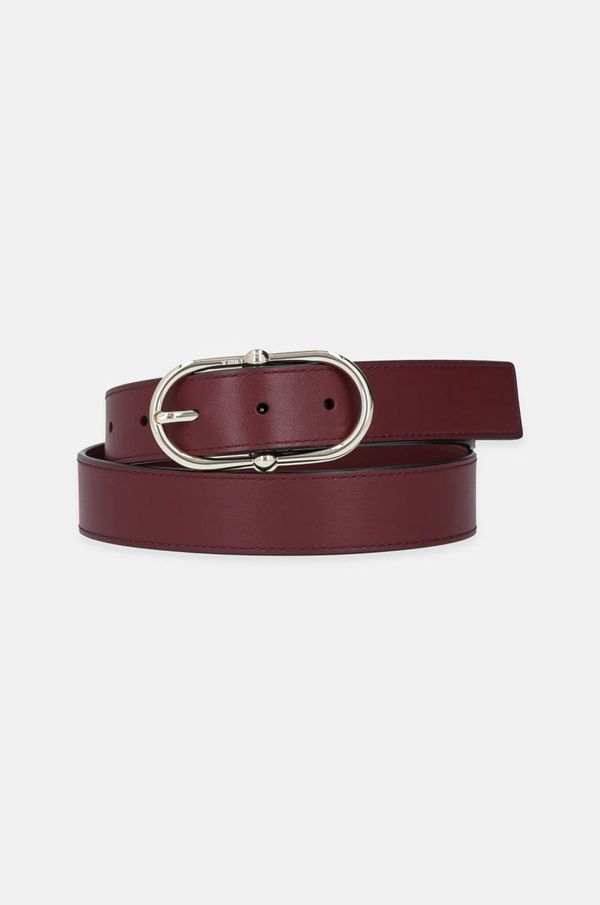 Furla Usnjen pas Furla ženski, bordo barva, WC00077 AX0733 26700