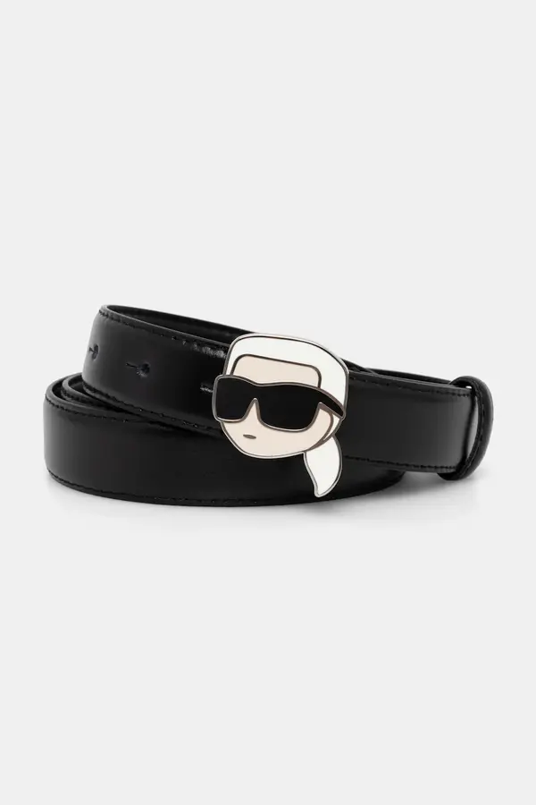 Karl Lagerfeld Usnjen pas Karl Lagerfeld IKON
