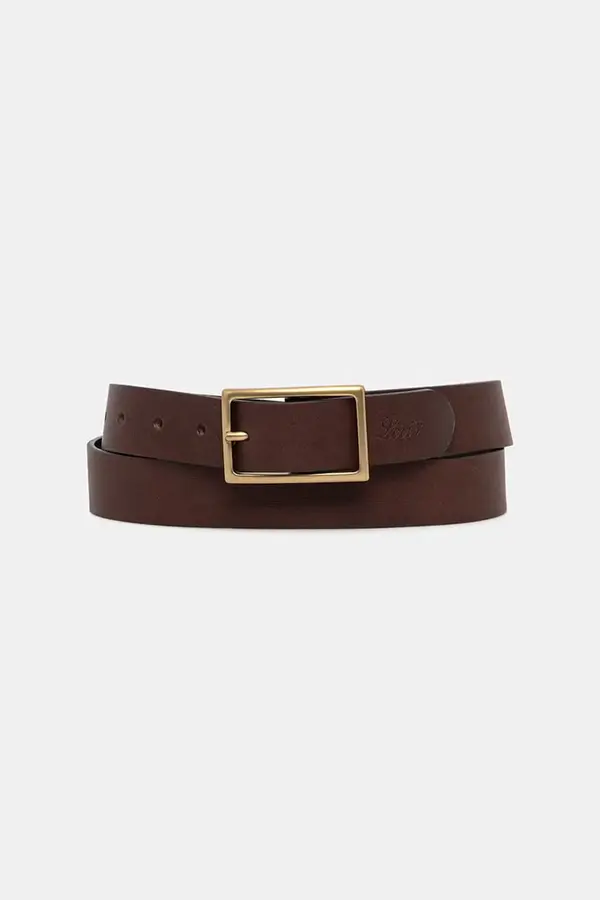 Levi's Usnjen pas Levi's RECTANGLE BUCKLE
