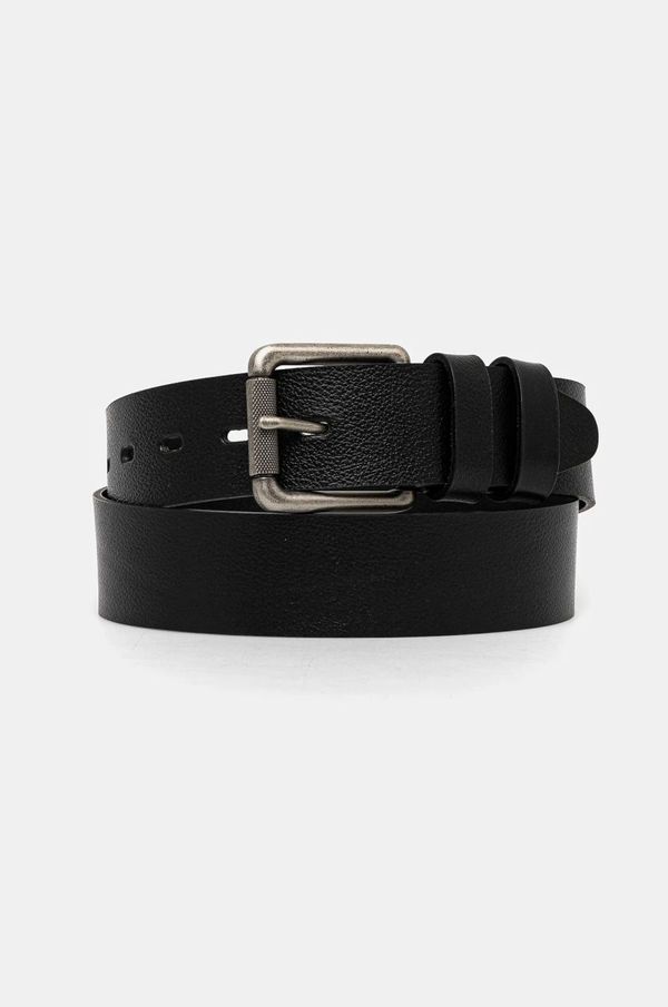 Medicine Usnjen pas Medicine moški, črna barva