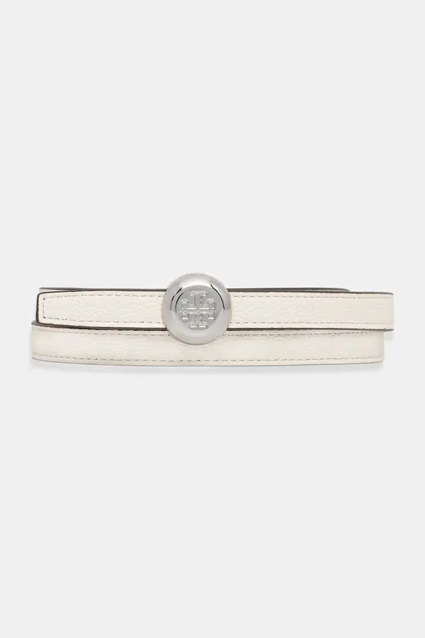 Tory Burch Usnjen pas Tory Burch Romy Reversible
