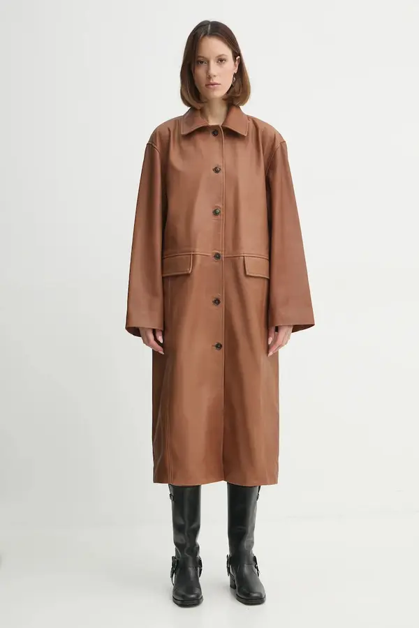 Herskind Usnjen plašč Herskind Halston