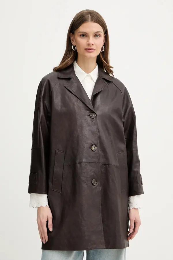 Weekend Max Mara Usnjen plašč Weekend Max Mara CAMINO