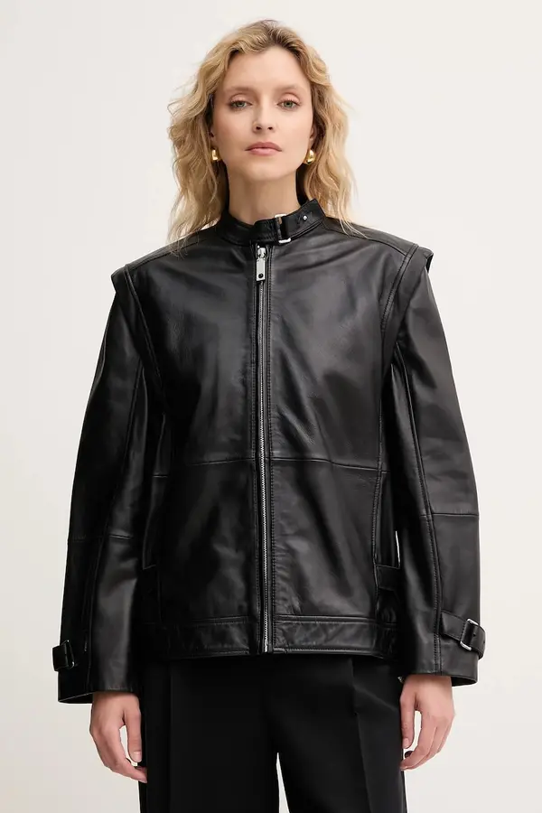 Max&Co. Usnjena biker jakna MAX&Co.