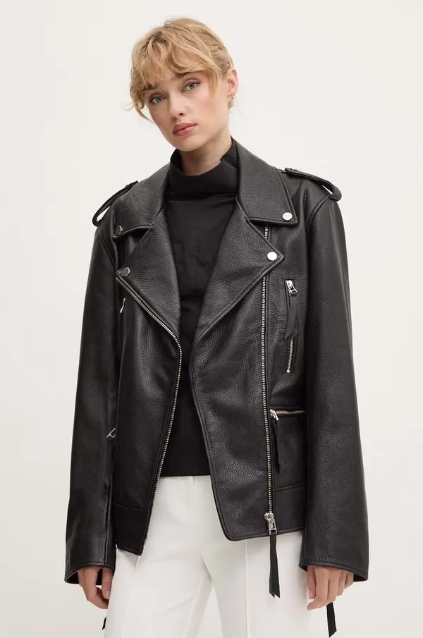 Remain Usnjena biker jakna Remain Biker Leather Jacket