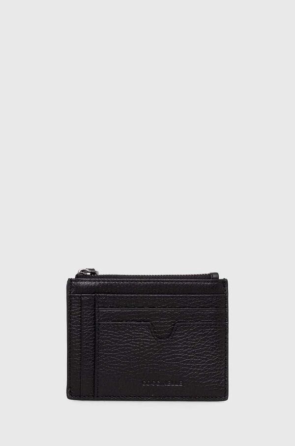 Coccinelle Usnjena denarnica Coccinelle moški, črna barva