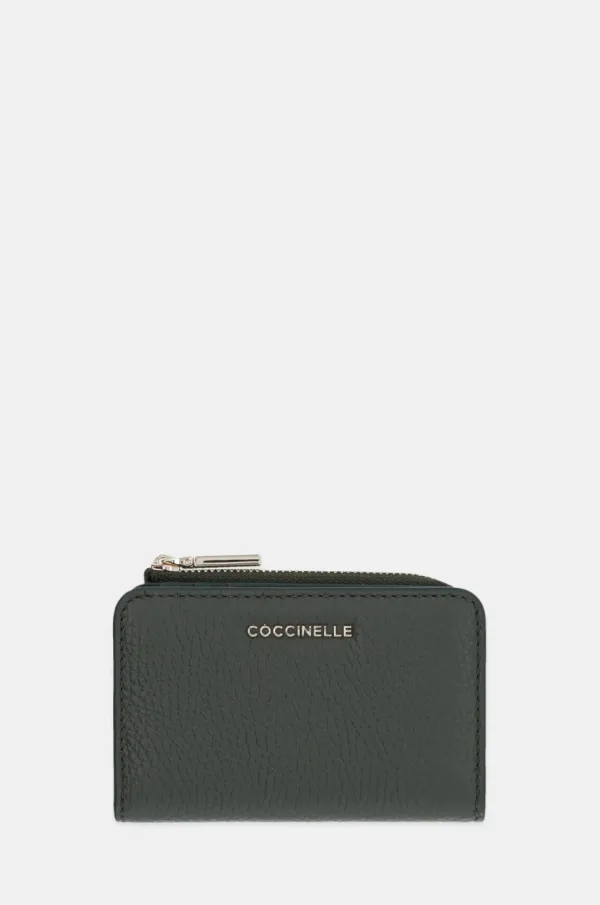 Coccinelle Usnjena denarnica Coccinelle ženska, vijolična barva, E2 MW5 17 01 01