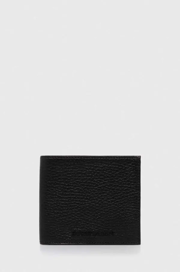 Emporio Armani Usnjena denarnica Emporio Armani