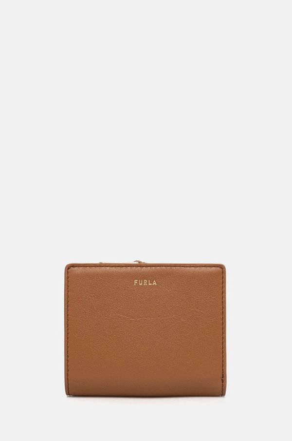 Furla Usnjena denarnica Furla ženska, bež barva, WP00451 BX2045 RY000