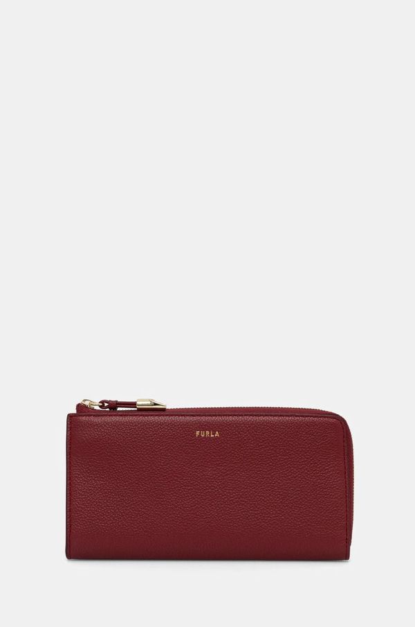 Furla Usnjena denarnica Furla ženska, bordo barva, WP00471 BX3036 CGQ00