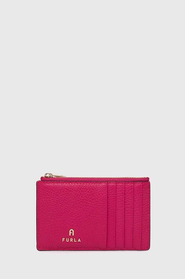 Furla Usnjena denarnica Furla ženska, roza barva, WP00310 HSF000 2504S