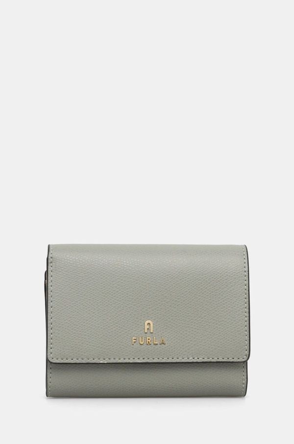 Furla Usnjena denarnica Furla ženska, siva barva, WP00325 ARE000 3573S