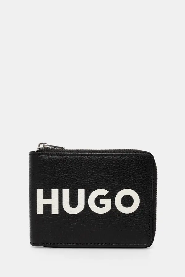 HUGO Usnjena denarnica HUGO
