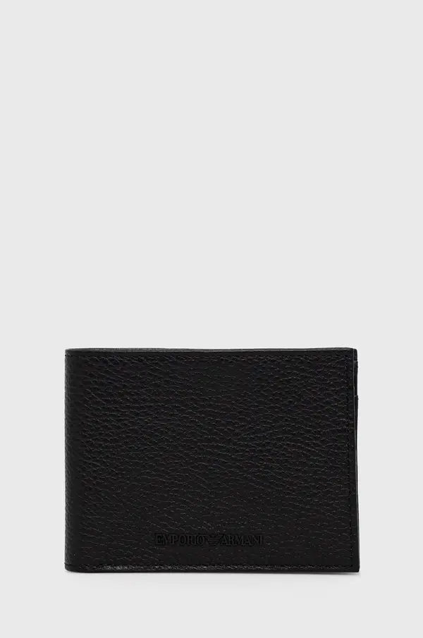 Emporio Armani Usnjena denarnica in etui za kartice Emporio Armani