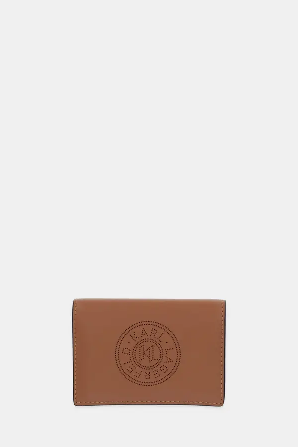 Karl Lagerfeld Usnjena denarnica Karl Lagerfeld K/CIRCLE