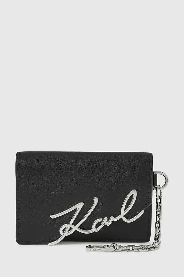 Karl Lagerfeld Usnjena denarnica Karl Lagerfeld K/SIGNATURE